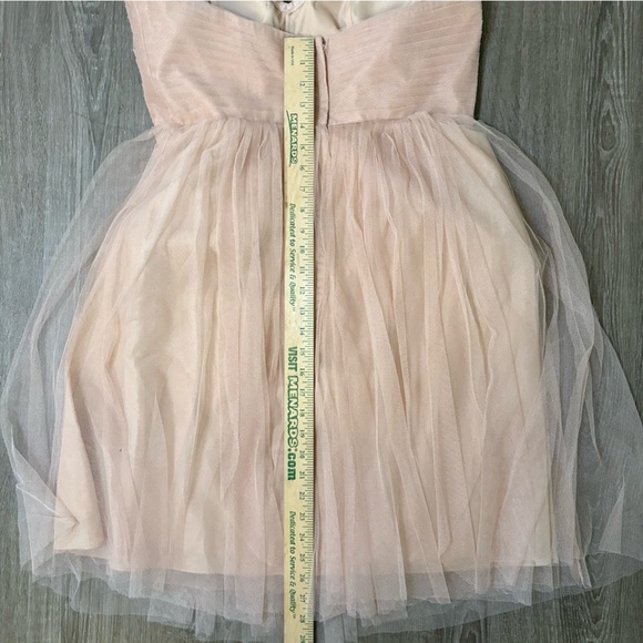 Jenny Yoo Maia Convertible Dress – Blush Tulle, Size 14 - Picture 11 of 14